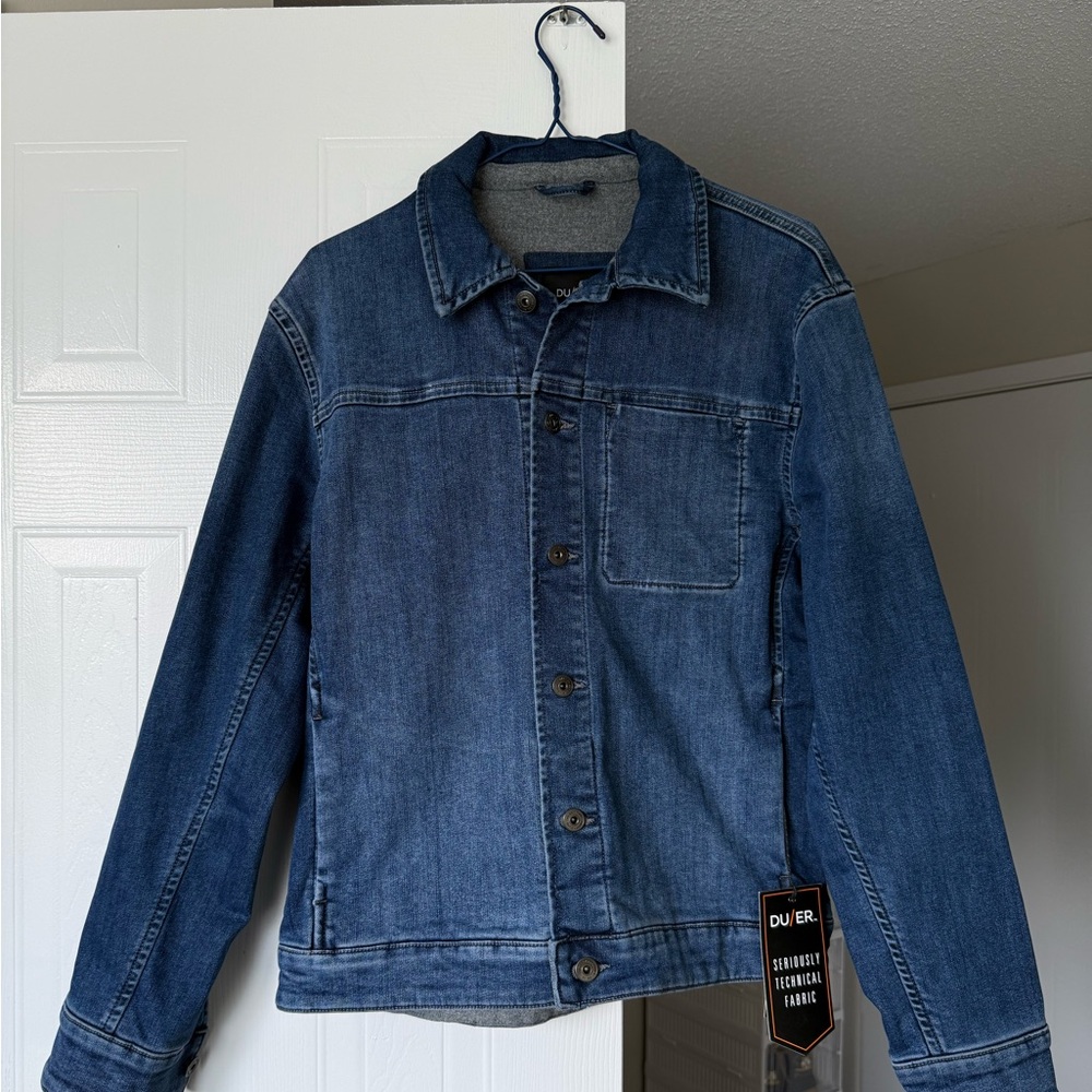 Tech Fleece Denim Jacket - Classic Indigo
Size : S 
Color : Denim Blue
